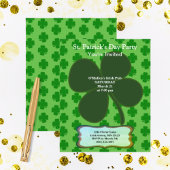 St. Patrick's Day Party 4 Leaf Clover Paper