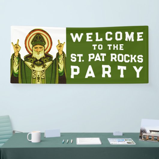 St. Patrick's Day Party Banner (Messe)