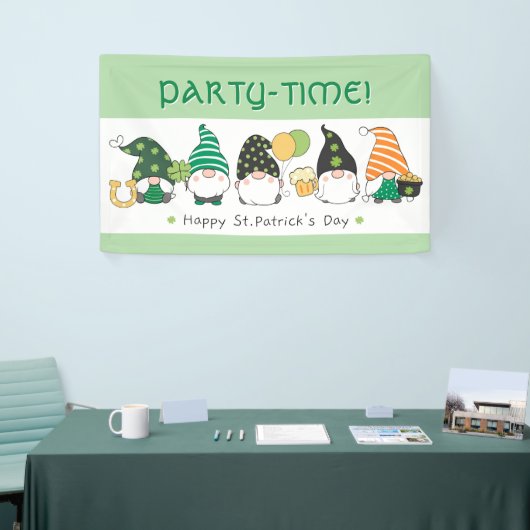 St Patrick's Day party banner (Messeveranstaltung)