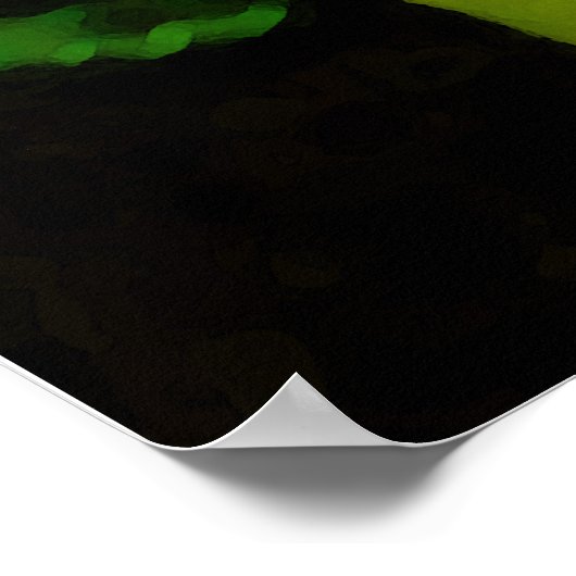 St. Patrick's Day Party Decoration Poster (Ecke)