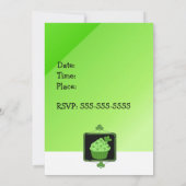 St. Patrick's Day Party Einladung (Rückseite)