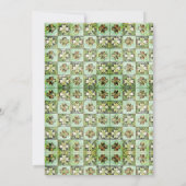 St. Patrick's Day Party Einladung (Rückseite)