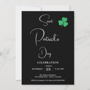 St Patricks Day Party Einladung