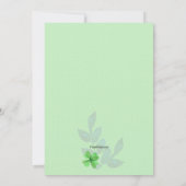 St. Patrick's Day Party Einladung (Rückseite)