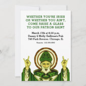 St. Patrick's Day Party Einladung (Vorderseite)