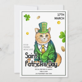 St. Patrick's Day Party Einladung