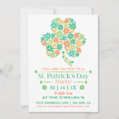 St. Patrick's Day Party Einladung (Vorderseite)