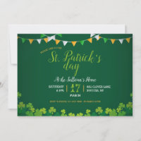 St. Patrick's Day Party-Einladung