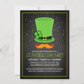 St. Patrick's Day Party Einladungen (Vorderseite)