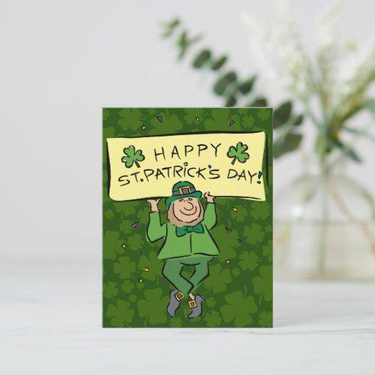 St. Patrick's Day Party Einladungen! Einladung (Stehend Vorderseite)