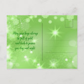 St. Patrick's Day Party Einladungspostkarte (Rückseite)