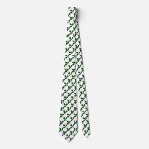 ST PATRICK'S DAY PARTY GREEN IRISH KLEEBLATT KRAWATTE