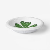 St Patrick's Day Party grünes Papier Soup Bowls Pappteller (Gewinkelt)