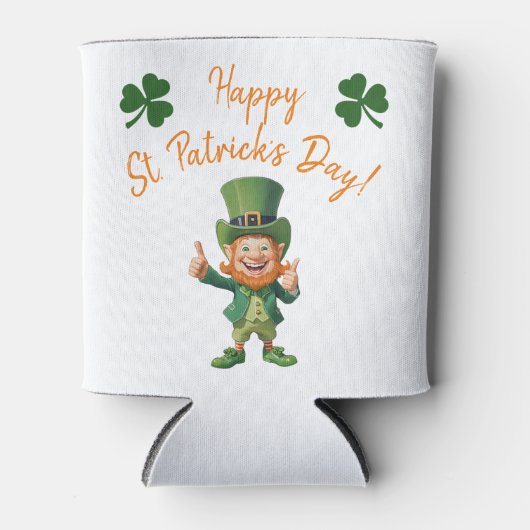 St Patrick's Day Party-Leprechaun Dosenkühler (Vorderseite)
