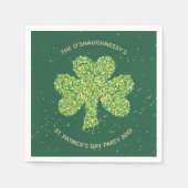 St. Patrick's Day Party Napkins - Anpassen Serviette (Vorderseite)