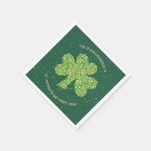 St. Patrick's Day Party Napkins - Anpassen Serviette (Ecke)