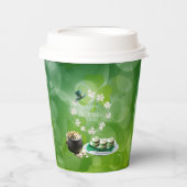 St Patrick's Day Party Paper Cups Pappbecher (Vorderseite)