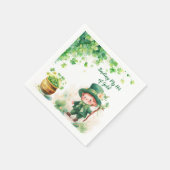 St. Patrick's Day Party Paper Napkin Serviette (Ecke)
