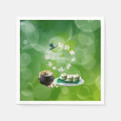 St Patrick's Day Party Paper Napkins Serviette (Vorderseite)
