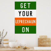 St. Patrick's Day Party Poster (Küche)