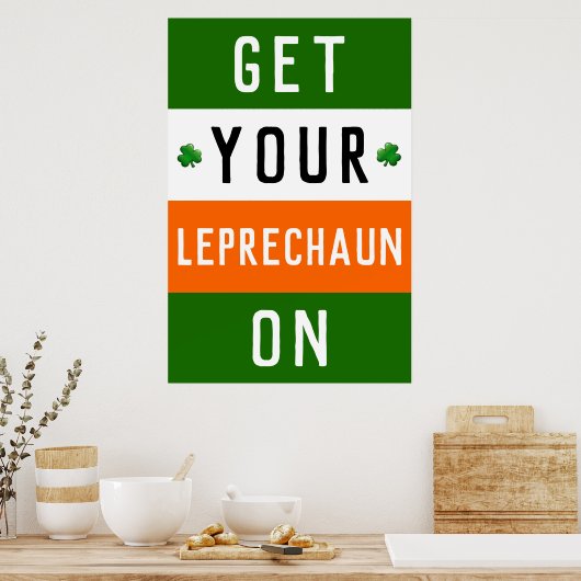 St. Patrick's Day Party Poster (Küche)