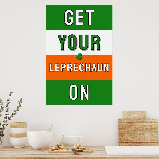 St. Patrick's Day Party Poster (Küche)