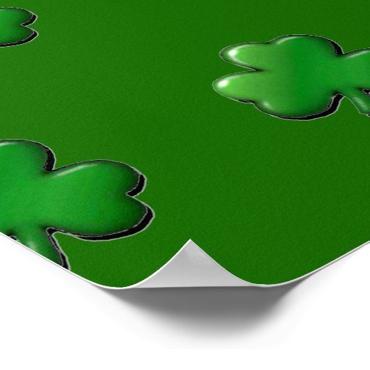 St. Patrick's Day Party Poster (Ecke)