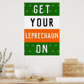 St. Patrick's Day Party Poster (Küche)