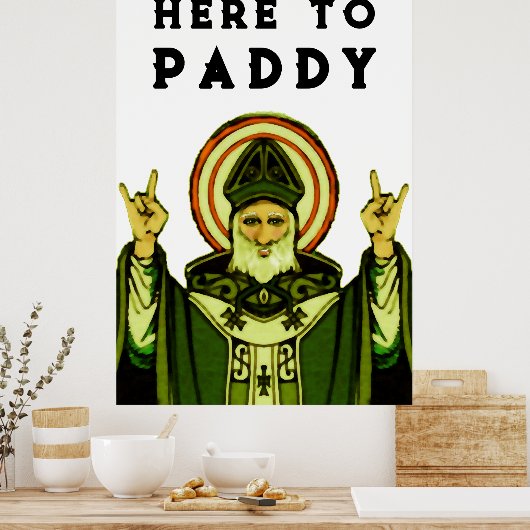 St. Patrick's Day Party Poster (Küche)