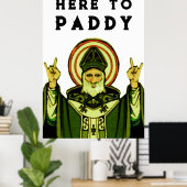 St. Patrick's Day Party Poster (Heimbüro)