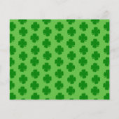 St. Patrick's Day Party Potluck Einladung Flyer (Hinten)