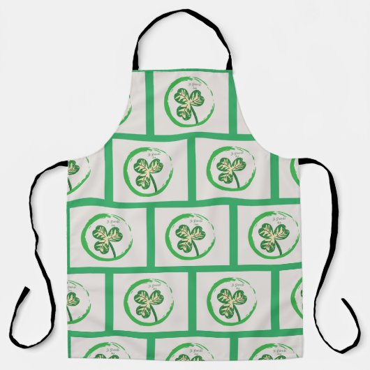 St. Patrick's Day Party Schürze (Vorderseite)