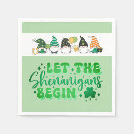 St Patrick's Day party Serviette