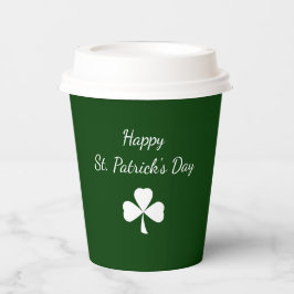 St. Patrick's Day Party Shamrock Green Pappbecher
