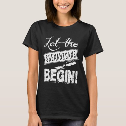 St. Patricks Day Party Unfug T-Shirt (Vorderseite)