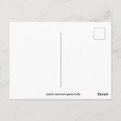 St. Patrick's Day Party Vierblättriges Kleeblatt & Postkarte (Rückseite)