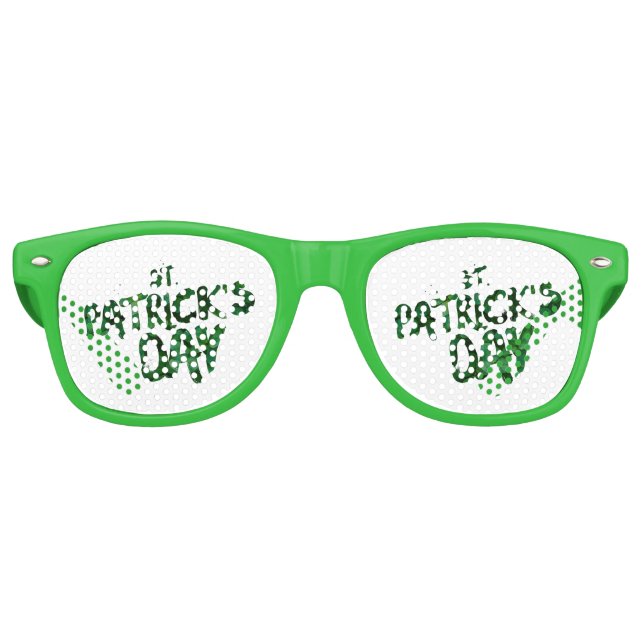 St. Patrick's Day Partybrille (Vorderseite)