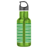 St. Patrick's Day Patern Edelstahlflasche (Rückseite)