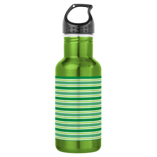 St. Patrick's Day Patern Edelstahlflasche (Vorderseite)