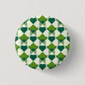 St. Patrick's Day Pattern Button (Vorderseite)