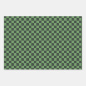 St Patricks Day Pattern Dark Green Cheers Shamrock Geschenkpapier Set (Vorderseite 3)