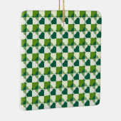 St. Patrick's Day Pattern Keramikornament (Rechts)