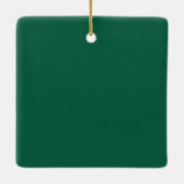 St. Patrick's Day Pattern Keramikornament (Rückseite)