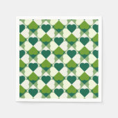 St. Patrick's Day Pattern Serviette (Vorderseite)