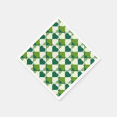 St. Patrick's Day Pattern Serviette (Ecke)