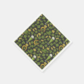 St. Patrick's Day Pattern Serviette (Ecke)