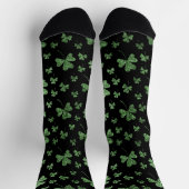 St Patrick's Day Pattern Socken (Oben)