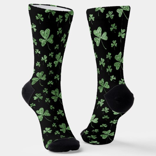 St Patrick's Day Pattern Socken (Gewinkelt)