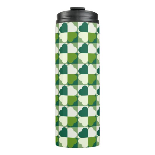 St. Patrick's Day Pattern Thermosbecher (Vorderseite)