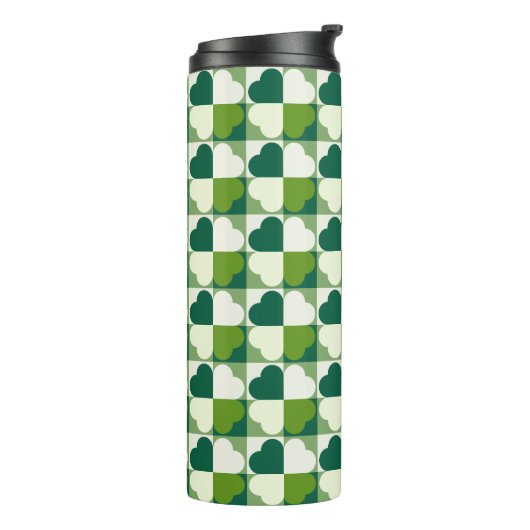 St. Patrick's Day Pattern Thermosbecher (Nach links gedreht)